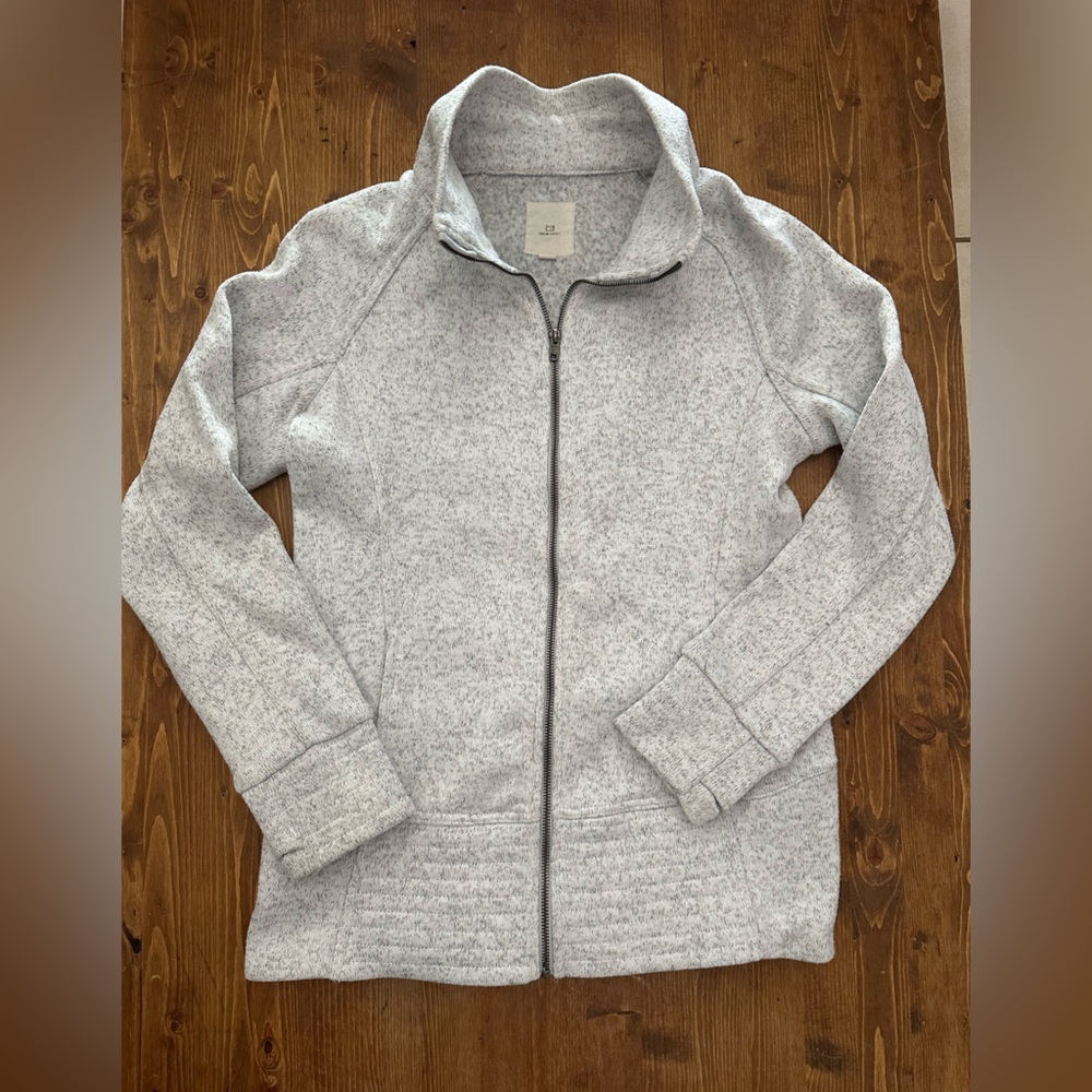 Thread & Supply Heathered Gray Jacket Size M SOFT & Cozy